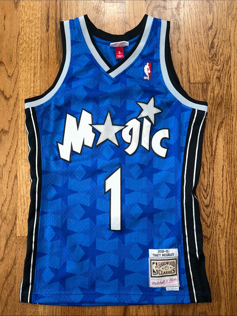 Orlando Magic #1 Blue Retro Basketball Jersey- McGrady NEW